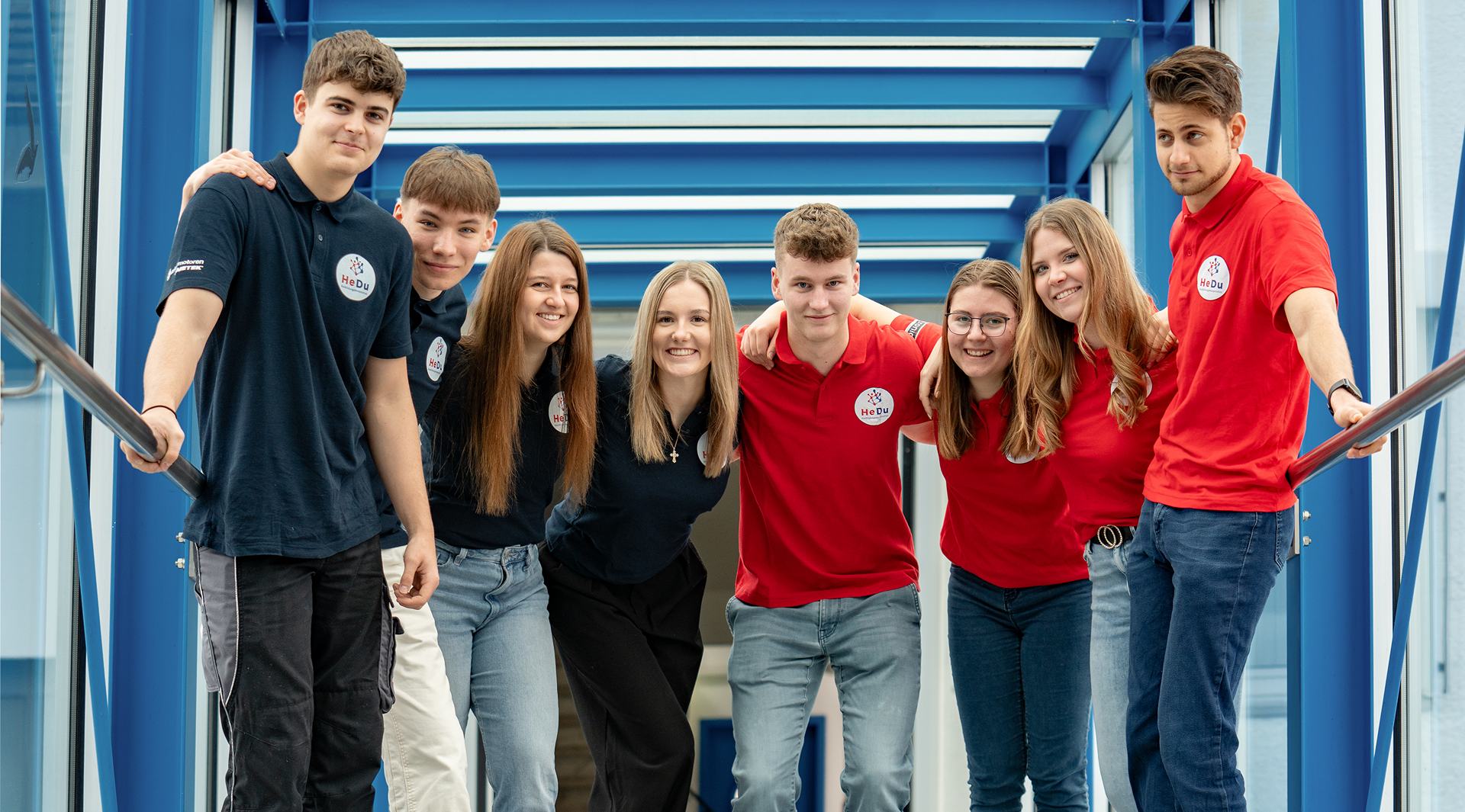 Azubis bei Dunkermotoren